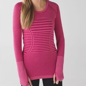 Lululemon Swiftly Tech Long Sleeve Crewneck Top